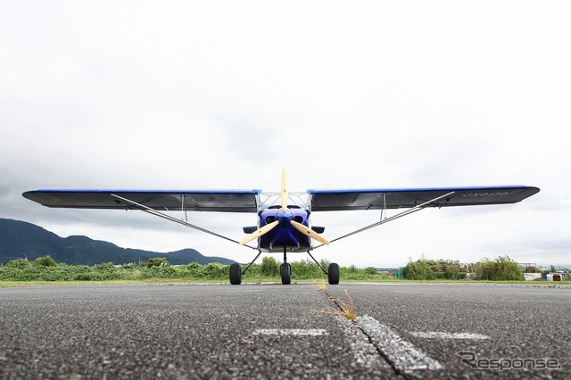 飛行試験に用いた試験機（新明和工業にて調達・組立）