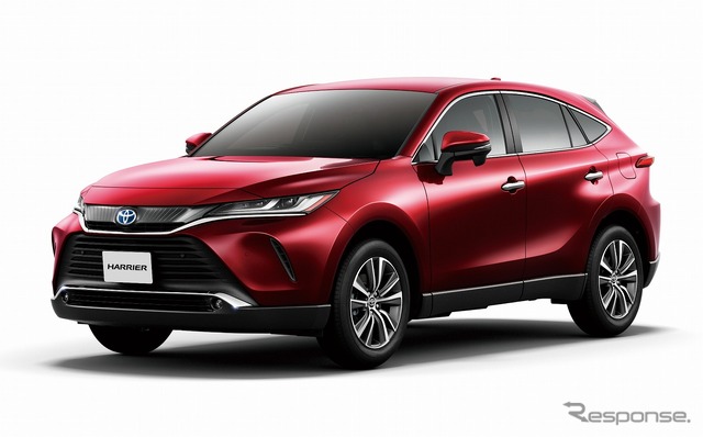 トヨタ ハリアー G(ハイブリッド車・2WD)(センシュアルレッドマイカ)<オプション装着車>