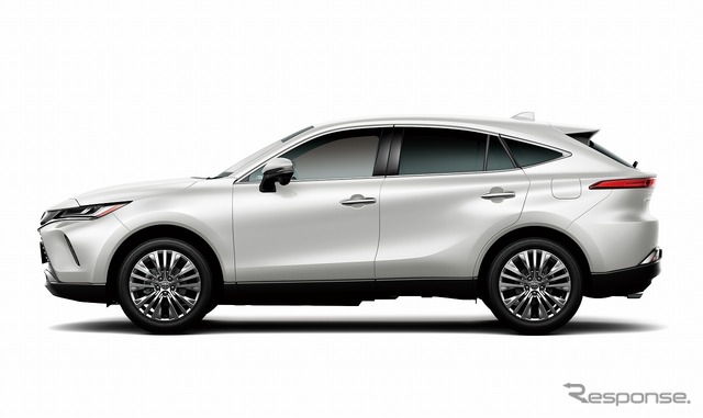 トヨタ ハリアー Z レザーパッケージ(ハイブリッド車・2WD)(プラチナホワイトパールマイカ)<オプション装着車>