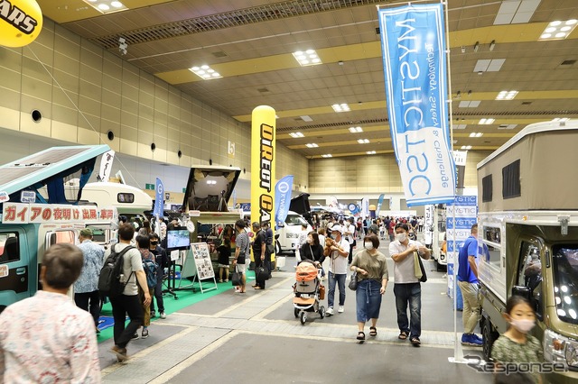 大阪キャンピングカーフェア(2021年の模様)