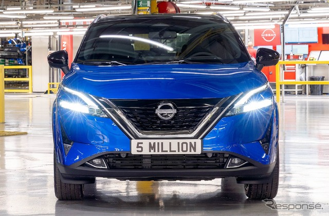 日産の英国工場で生産を開始した キャシュカイ 新型の「e-POWER」