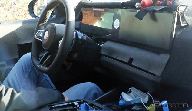 BMW i5 のエントリーモデルと思われる「i5 40」プロトタイプ(スクープ写真)