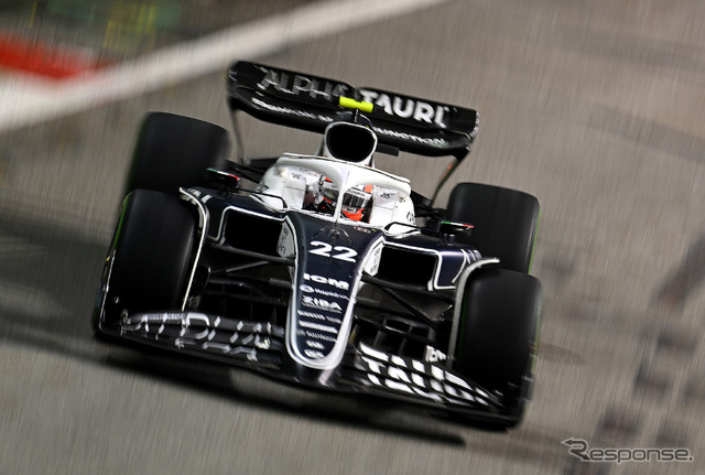 #22 角田裕毅(2022年シンガポールGP)