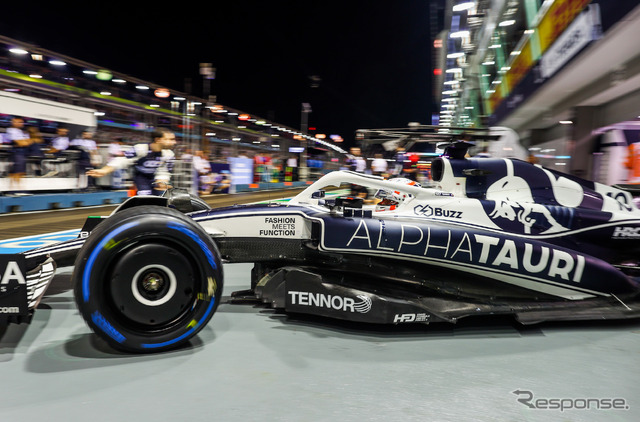 #10 ピエール・ガスリー(2022年シンガポールGP)