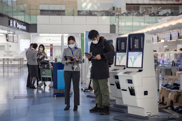 羽田空港（2022年2月）