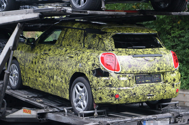 MINI初のクロスオーバーEV『エースマン』(スクープ写真)
