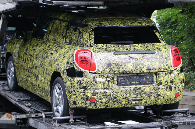 MINI初のクロスオーバーEV『エースマン』(スクープ写真)