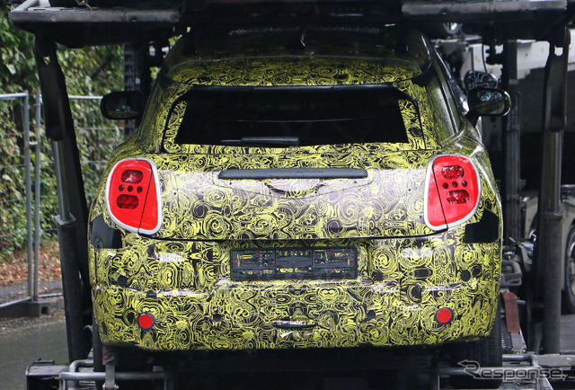 MINI初のクロスオーバーEV『エースマン』(スクープ写真)
