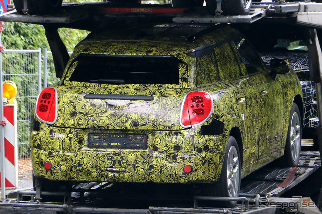 MINI初のクロスオーバーEV『エースマン』(スクープ写真)