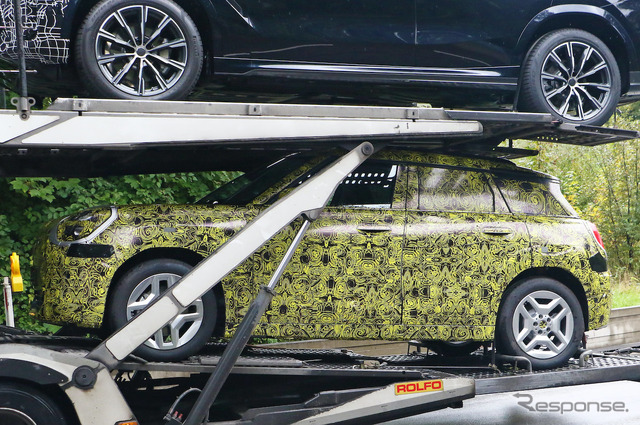 MINI初のクロスオーバーEV『エースマン』(スクープ写真)
