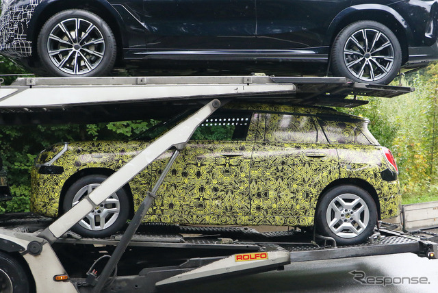 MINI初のクロスオーバーEV『エースマン』(スクープ写真)