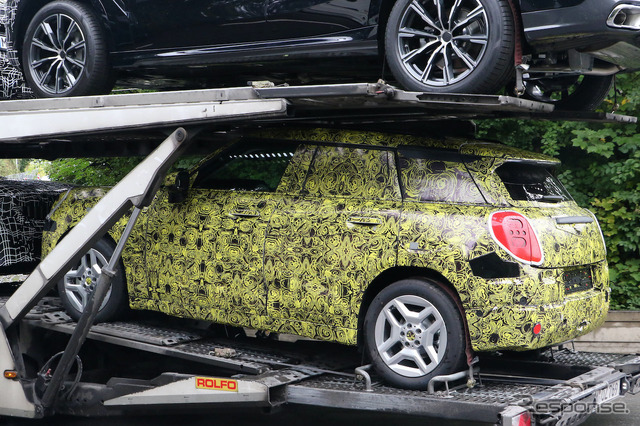 MINI初のクロスオーバーEV『エースマン』(スクープ写真)