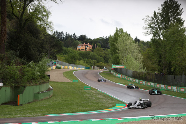#22 角田裕毅(2022年エミリア・ロマーニャGP)