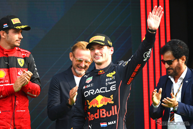 王者の風格さえ漂うようになってきたマックス・フェルスタッペン(2022年オランダGP)。