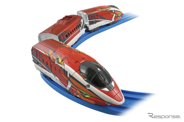 プラレール「新幹線変形ロボ シンカリオンZ シンカリオンZ 500 TYPE EVA-02」
