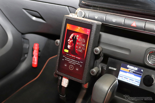 「DAP」が搭載されたオーディオカーの一例(製作ショップ:ルロワ <愛知県>)。