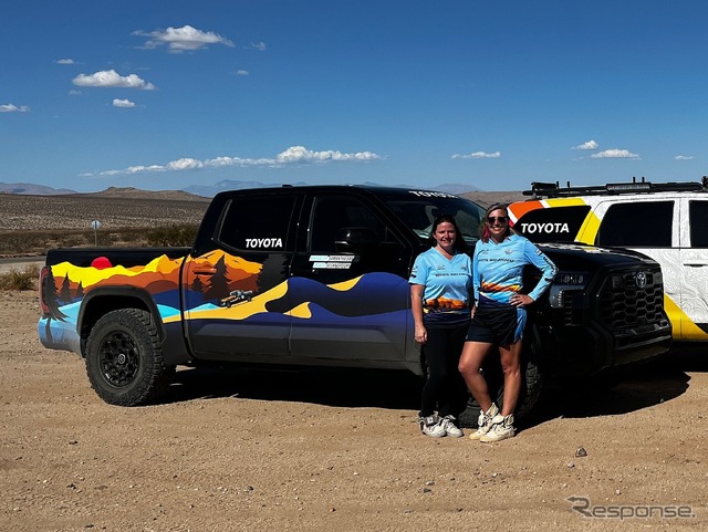 米国で開催される女性だけが参加できるラリー「Rebelle Rally」に参戦するトヨタ・タンドラ 新型