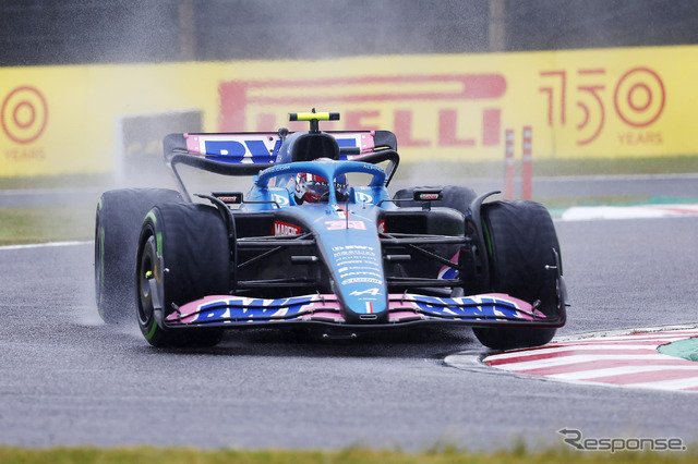 #31 エステバン・オコン/アルピーヌ(2022年F1日本GP)
