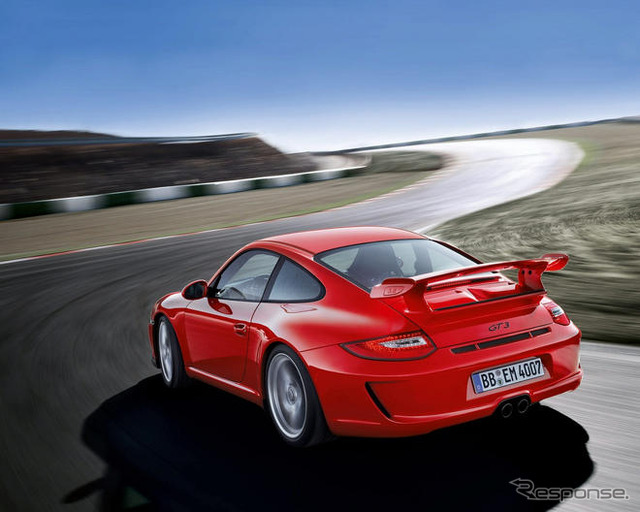 【ジュネーブモーターショー09】ポルシェ 911 GT3 …内容充実