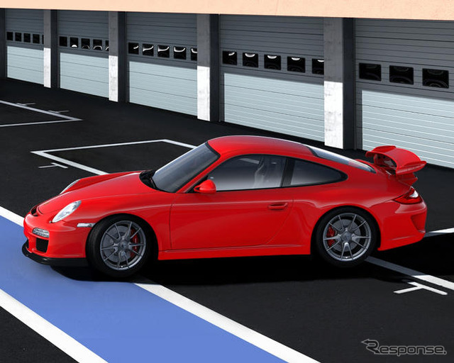 【ジュネーブモーターショー09】ポルシェ 911 GT3 …内容充実