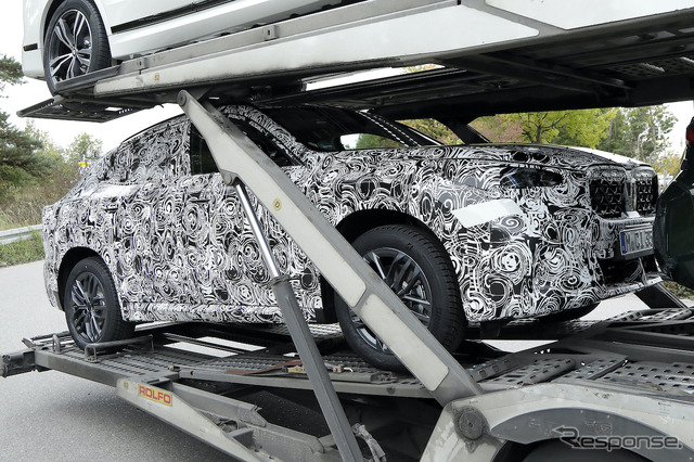 BMW X2 次期型プロトタイプ(スクープ写真)