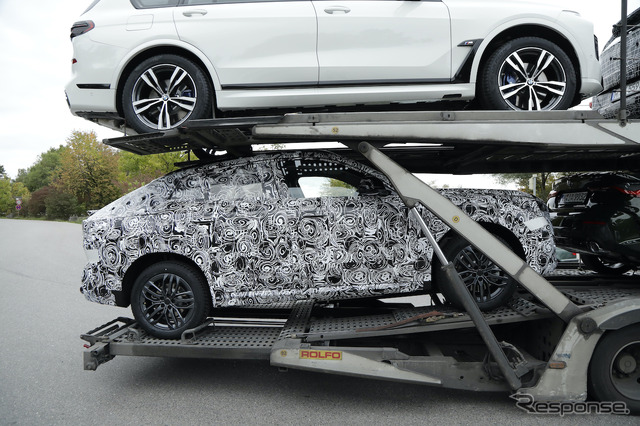 BMW X2 次期型プロトタイプ(スクープ写真)