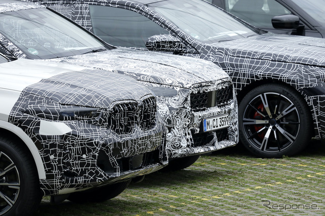 BMW X2 次期型プロトタイプ(スクープ写真)