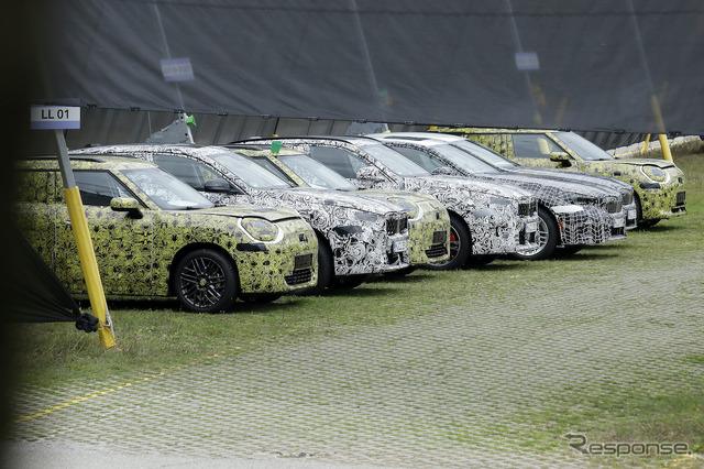 BMW X2 次期型プロトタイプ(スクープ写真)