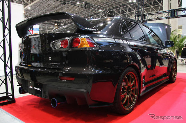【東京オートサロン09】コルトスピード ランエボX と コルト