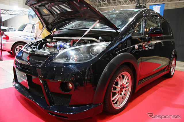 【東京オートサロン09】コルトスピード ランエボX と コルト