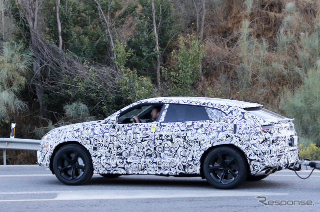 ランボルギーニ ウルスPHEV プロトタイプ(スクープ写真)