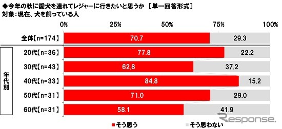 愛犬とのレジャーに関する意識・実態