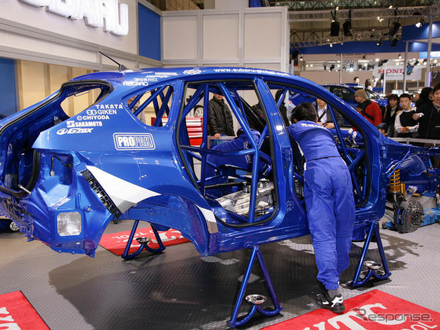 【東京オートサロン09】ラリーカーだって元気に展示