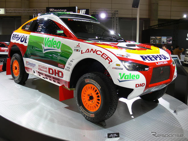 【東京オートサロン09】ラリーカーだって元気に展示