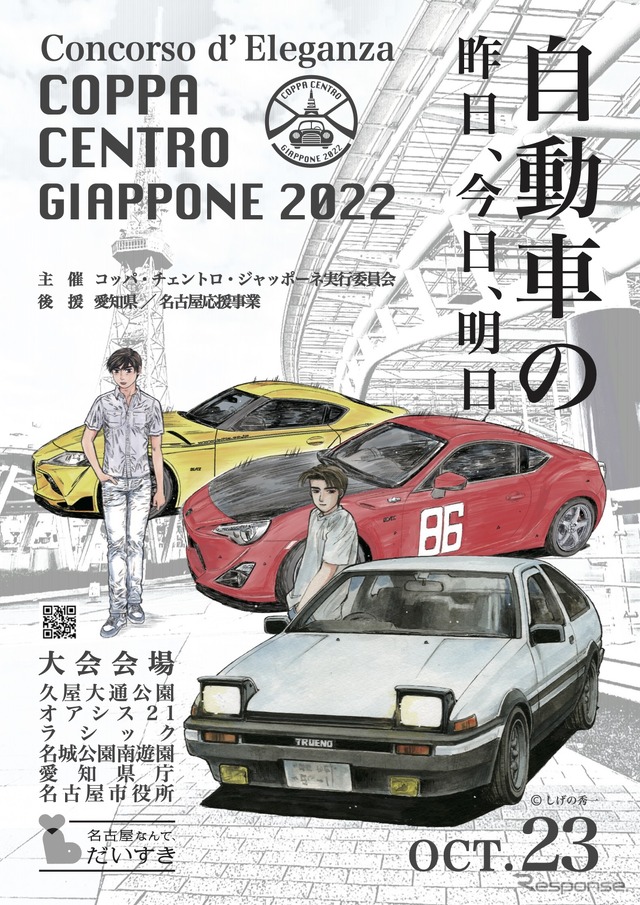 「Coppa Centro Giappone」のポスター