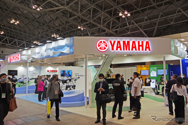 ヤマハ発動機のブース