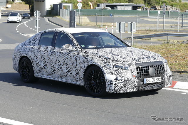メルセデス AMG E53 次期型プロトタイプ(スクープ写真)