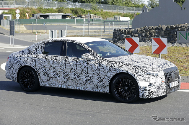 メルセデス AMG E53 次期型プロトタイプ(スクープ写真)