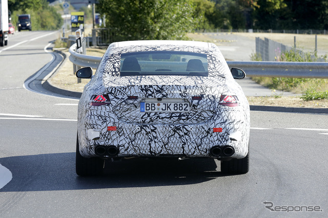 メルセデス AMG E53 次期型プロトタイプ(スクープ写真)