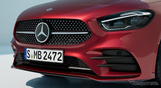 メルセデスベンツ Bクラス 改良新型の「B250e」