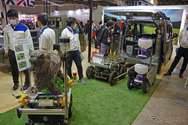 スズキのロボット台車『モバイルムーバー』は電動くるま椅子の技術を応用している
