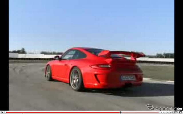ポルシェ 911 GT3、サーキットを激走!!