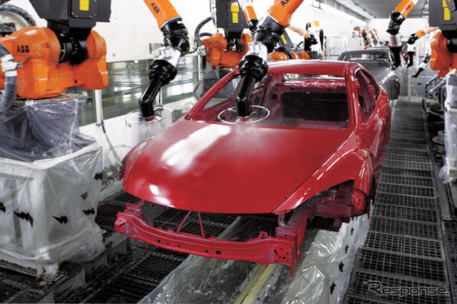 国内自動車生産、25.2%減の72万5552台…12月実績