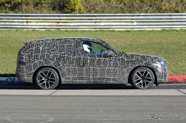 BMW X3 次期型プロトタイプ(スクープ写真)