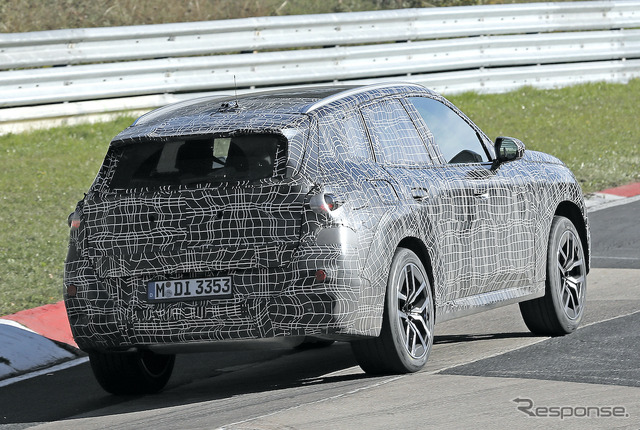 BMW X3 次期型プロトタイプ(スクープ写真)