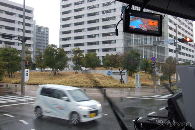 【ASV-4】車車間通信による安全運転支援---公道総合実験