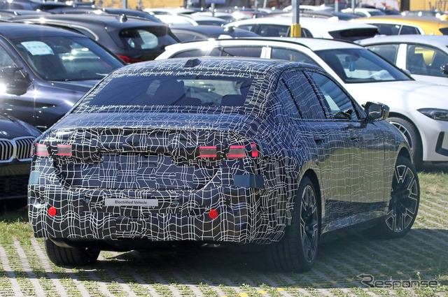 BMW i5 M60 プロトタイプ(スクープ写真)