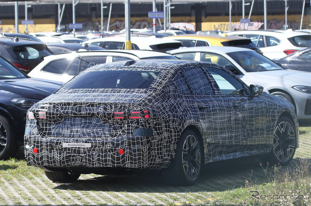 BMW i5 M60 プロトタイプ(スクープ写真)