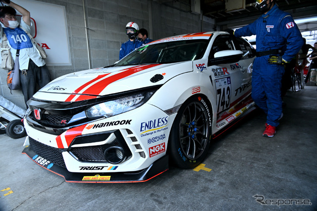 スーパー耐久 ST-2クラス 743号車Honda R&D Challenge FK8