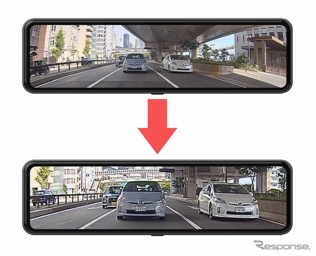 ズーム機能搭載、最大15段階の拡大/縮小が可能